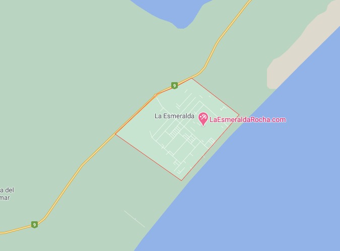Mapa de La Esmeralda, Rocha
